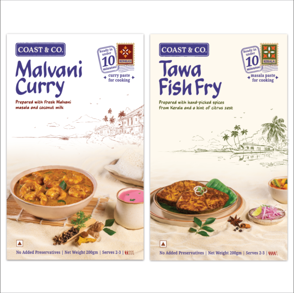 Fish fry masala packet